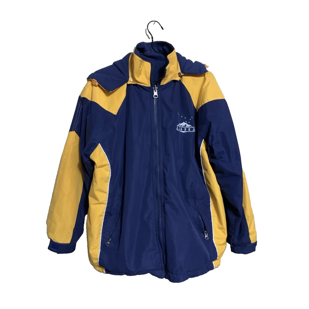 Vintage Prairie Mountain Alaska‎ Winter Bomber Ski  Jacket Men's S Reversible